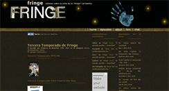 Desktop Screenshot of fringe.es